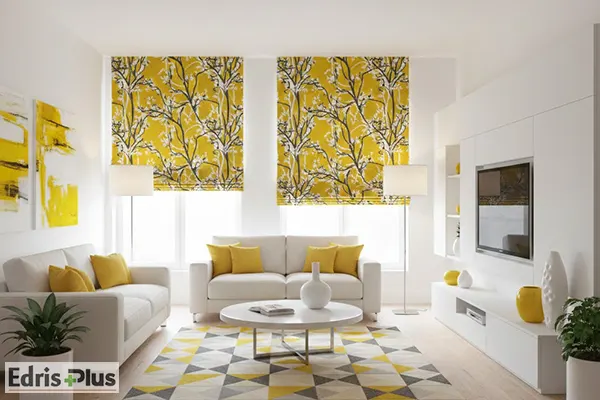 پرده پذیرایی مدرن