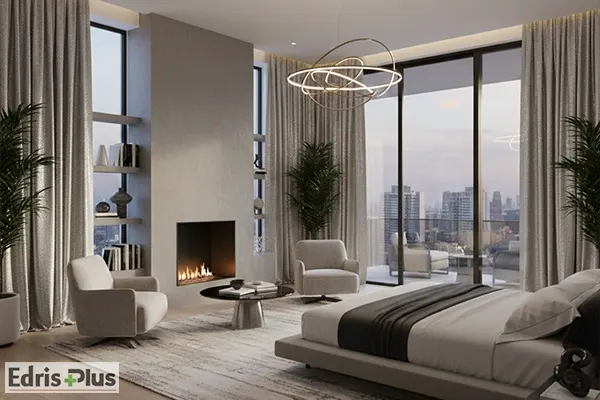 پرده لمه ساده