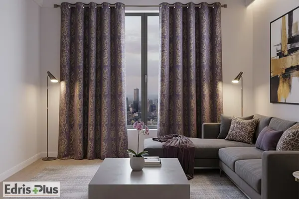 پرده پانچ ضخیم