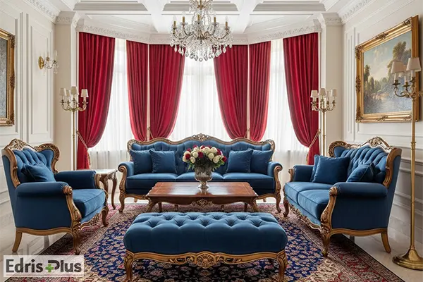 پرده با پارچه مخمل