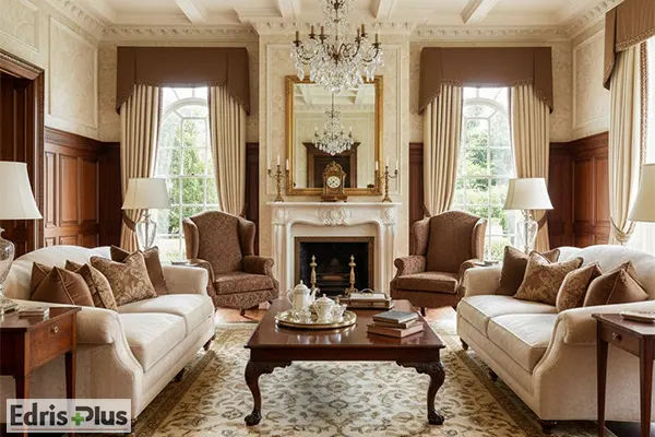 ترکیب رنگ کرم و قهوه ای