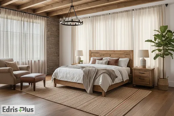 پرده کنفی ساده