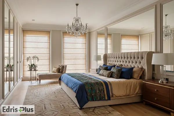 پرده اتاق خواب کنفی