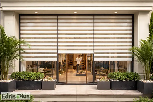 پرده برای بالکن مغازه چی خوبه؟