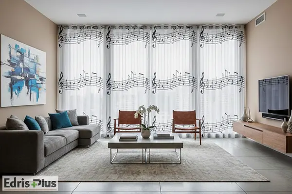 پرده پانچی پذیرایی