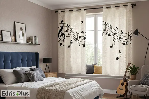 پرده پانچی اتاق خواب