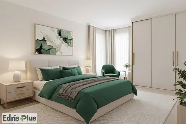 اتاق خواب لاکچری و مینیمال