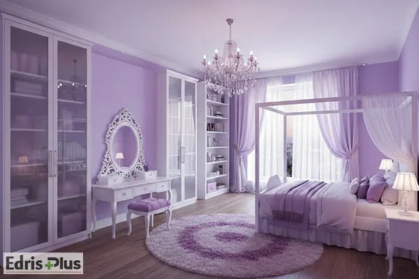 بهترین رنگ برای اتاق خواب دخترانه