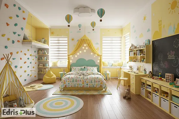 بهترین رنگ برای اتاق خواب کودک