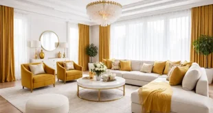 پرده سفید با چه رنگی ست میشه؟