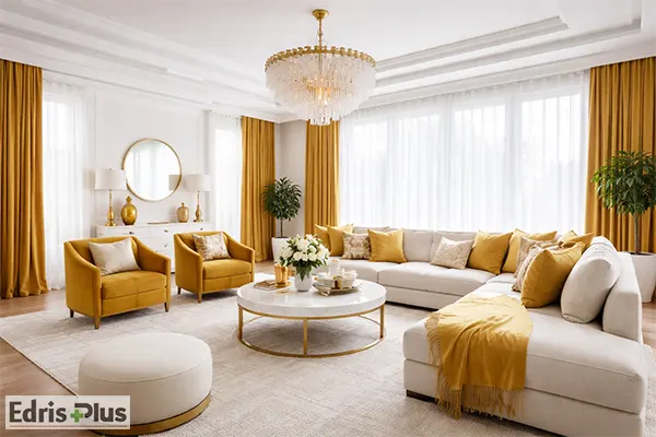 پرده سفید با چه رنگی ست میشه؟