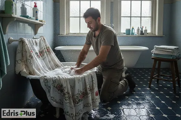 شست‌وشوی منظم پرده‌ها