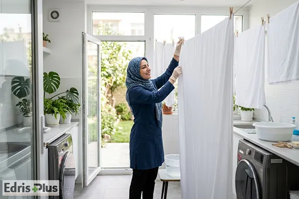 بهترین روش خشک کردن پرده