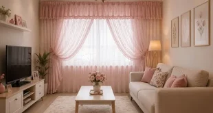 پرده مناسب برای فضای کوچک