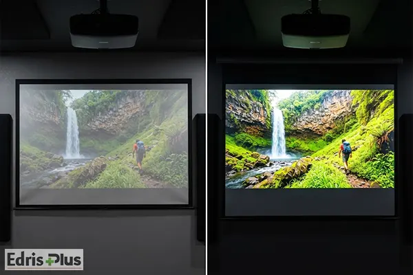 نقش پرده در کیفیت نمایش ویدئو پروژکتور