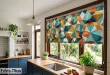 10 مدل پرده با اشکال هندسی