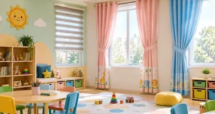 مدل پرده مناسب برای مهد کودک