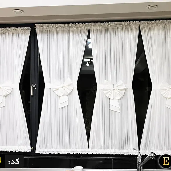 پرده آشپزخانه مدل پشت دری کد A0004