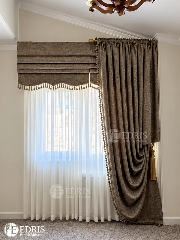 پرده رومن شیک جدید