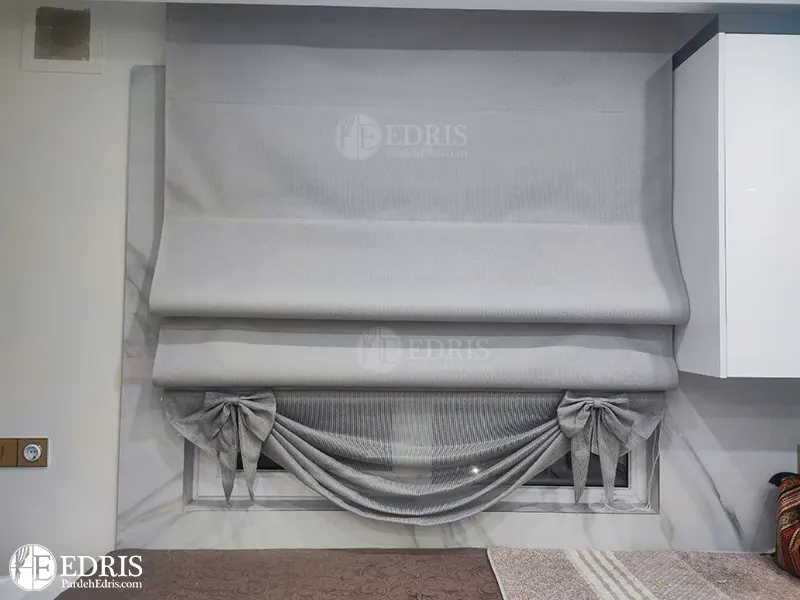 پرده رومن پاپیونی پرده رومن پاپیونی