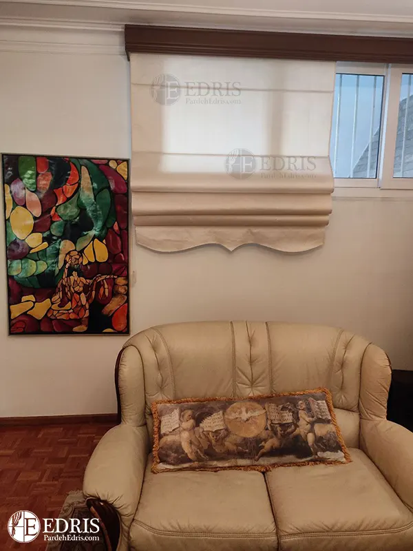 پرده رومن هلال پرده رومن هلال