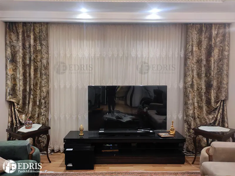 پرده کلاسیک پذیرایی پرده کلاسیک پذیرایی