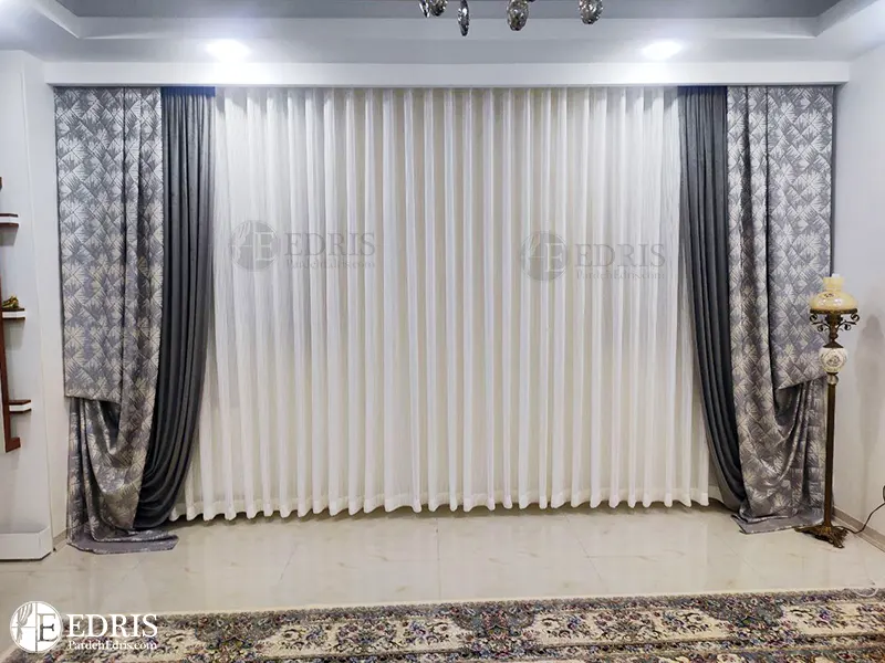 عکس پرده حال پذیرایی شیک عکس پرده حال پذیرایی شیک