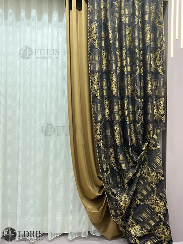دکور پرده پذیرایی یک طرفه