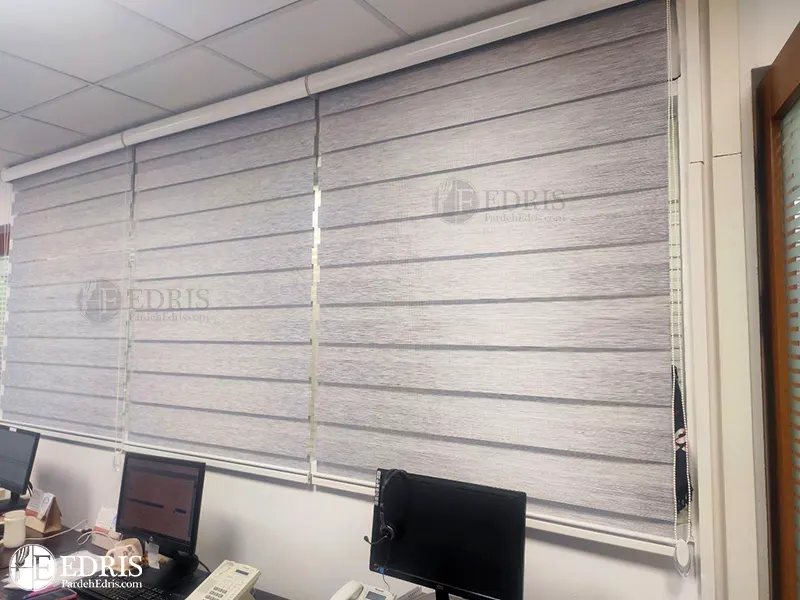 پرده زبرا ساده پرده زبرا ساده