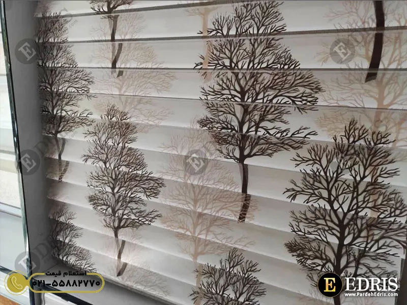 پرده سیلوئت چاپی