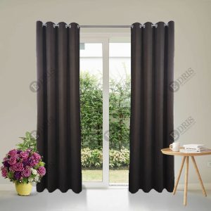 پرده پانچ قهوه ای