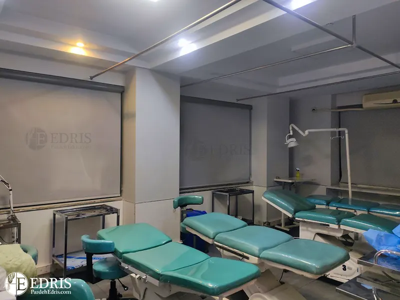 پرده بیمارستانی رولی