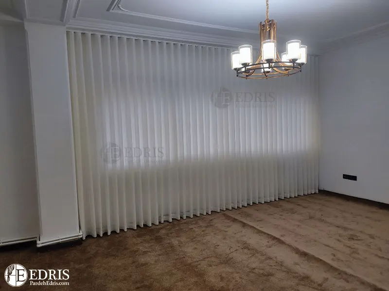 پرده مینیمال سفید