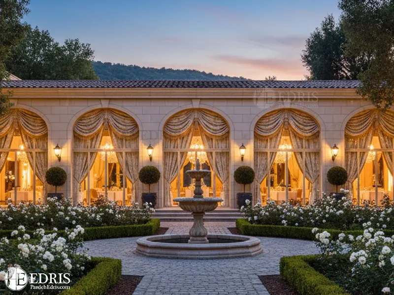 والان پرده برای تالار